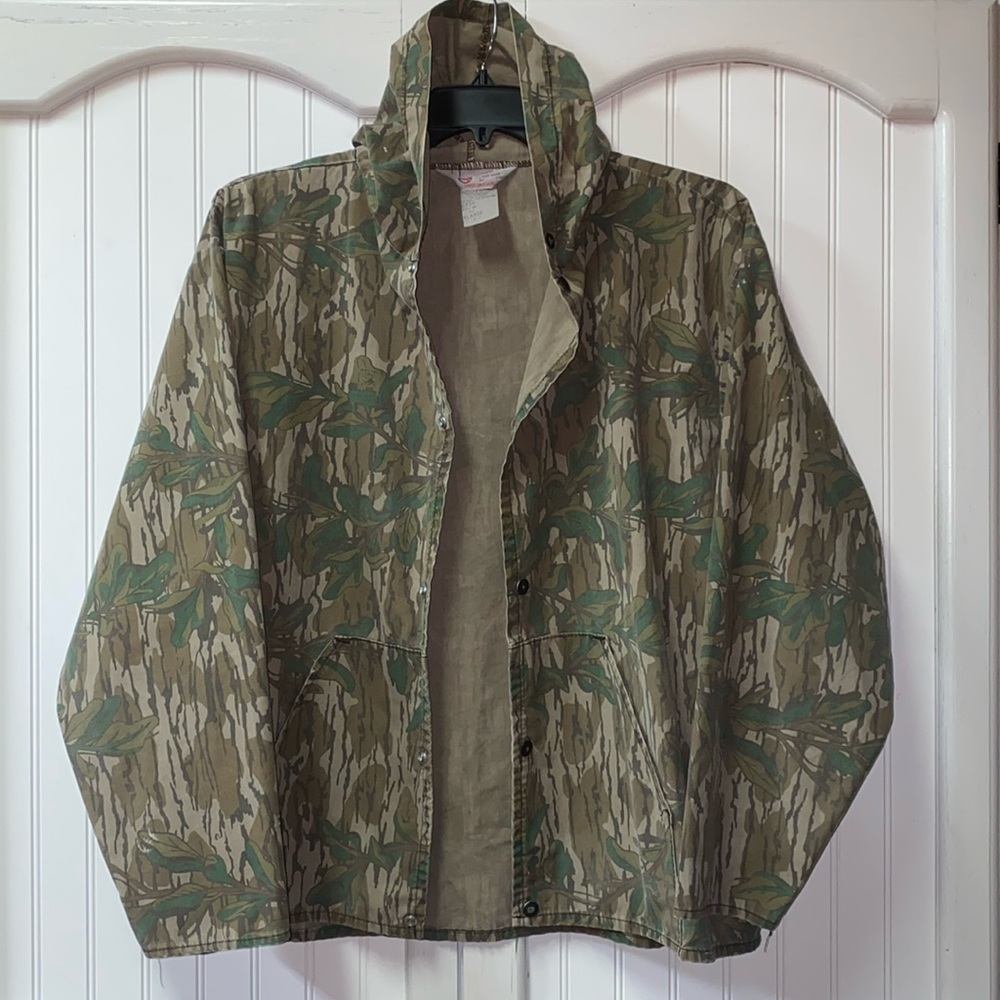 Mossy Oak Vintage Greenleaf Jacket With Hood